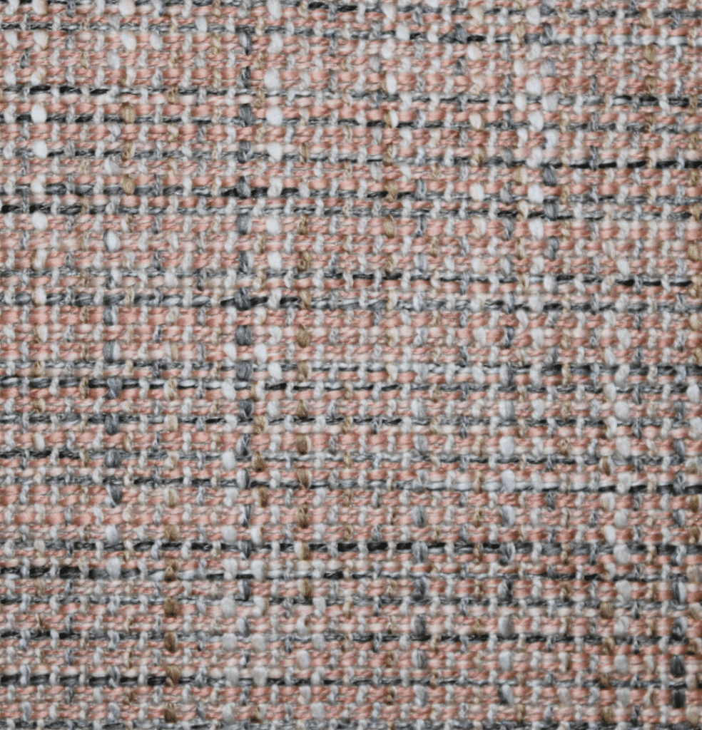 com1 Designtex Chunky Tweed: Pink | Crypton Upholstery Tweed by West Elm
